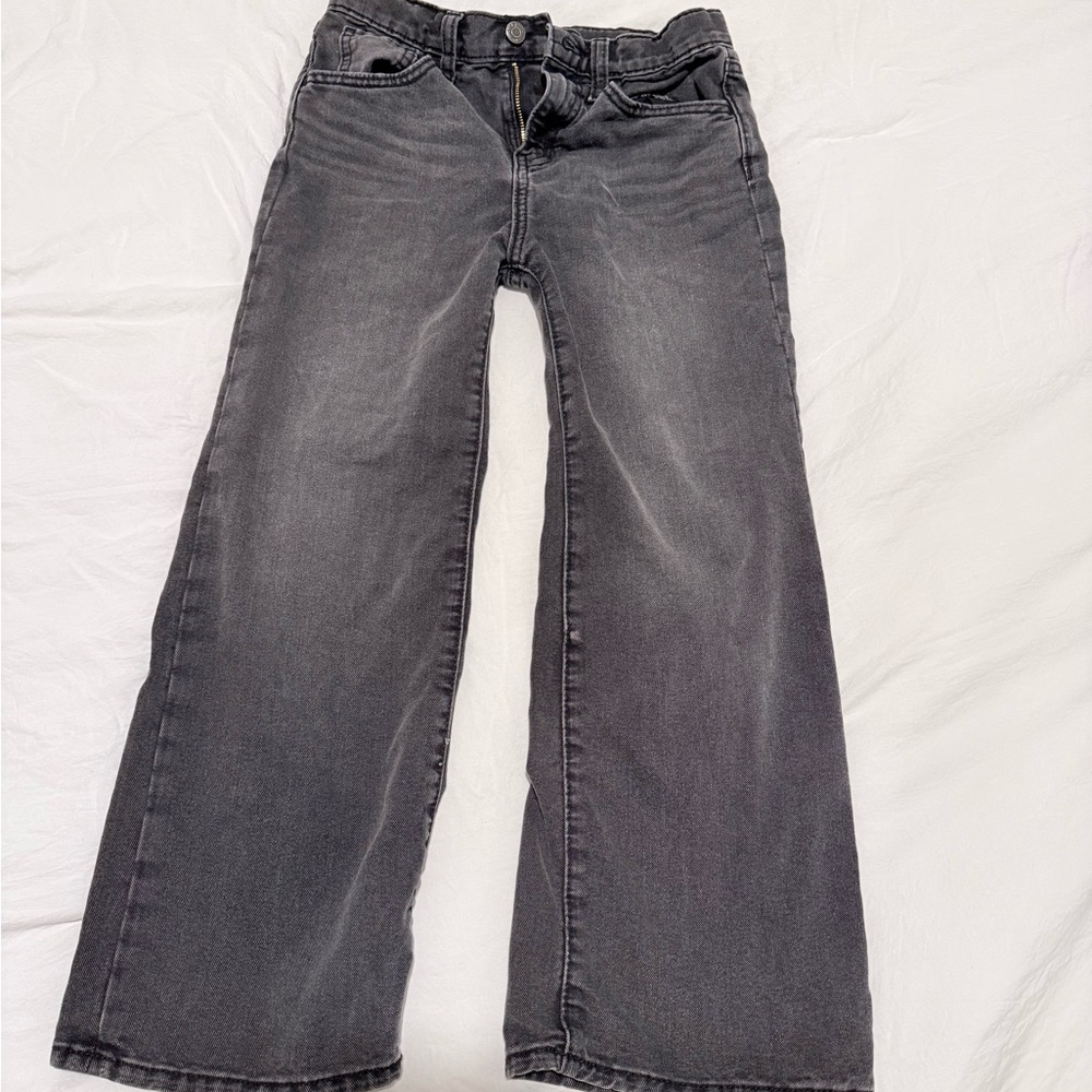 Old Navy Dark Gray Flare Jeans
